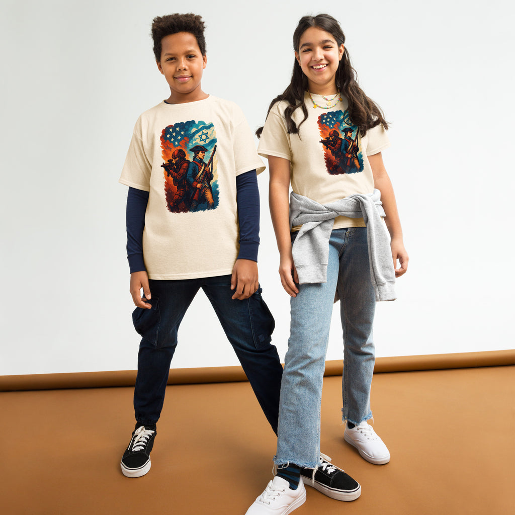 Defenders Across Generations Youth Classic Tee - American Zionist