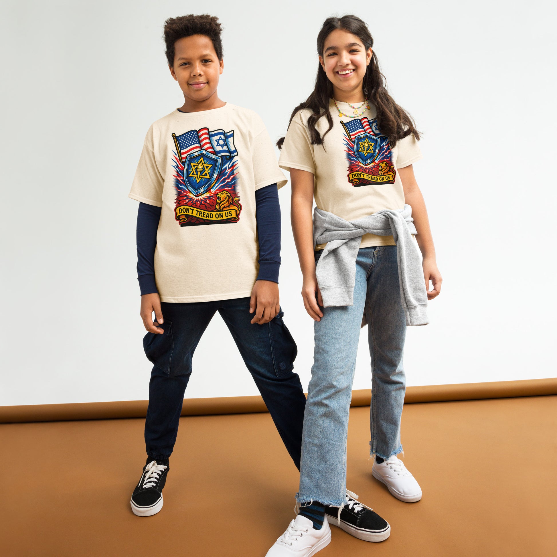 Don't Tread On Us Youth Classic Tee - American Zionist