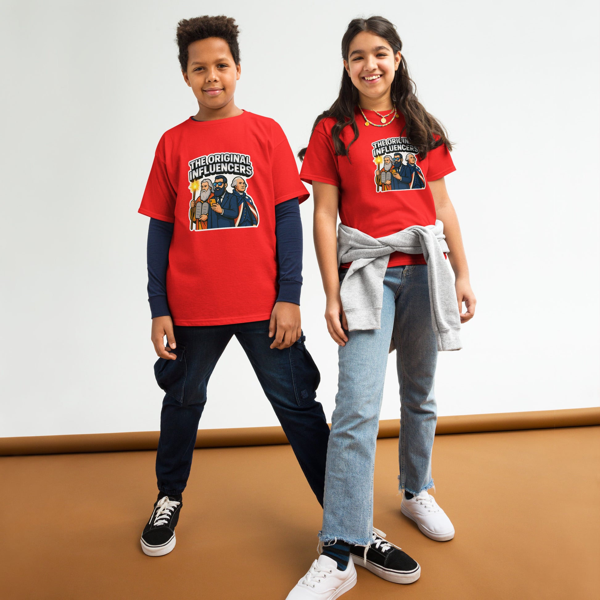 Original Influencers Youth Classic Tee - American Zionist