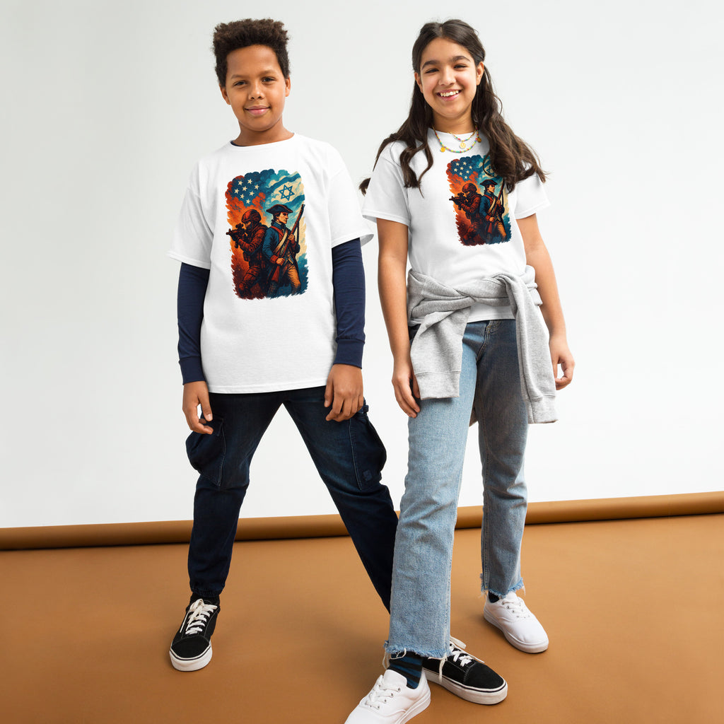 Defenders Across Generations Youth Classic Tee - American Zionist