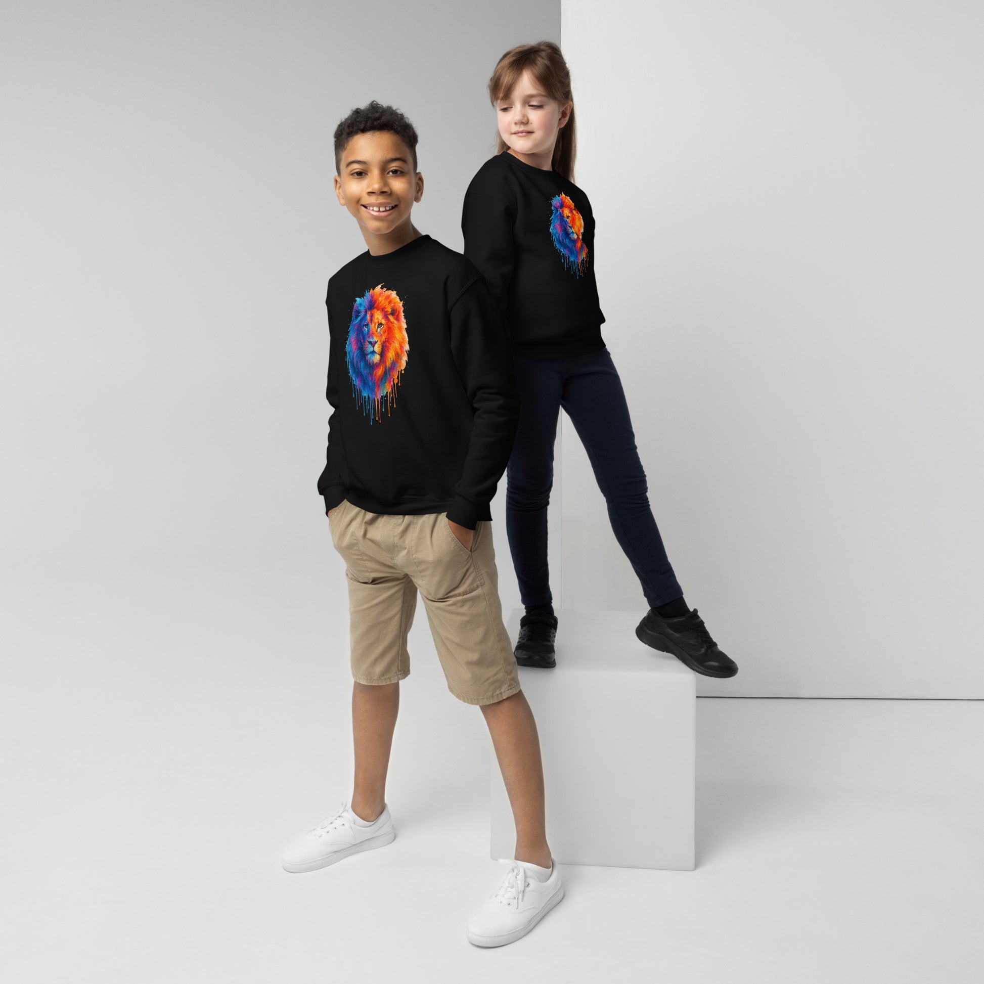 Judah Unleashed Youth Crew Neck Sweatshirt - American Zionist