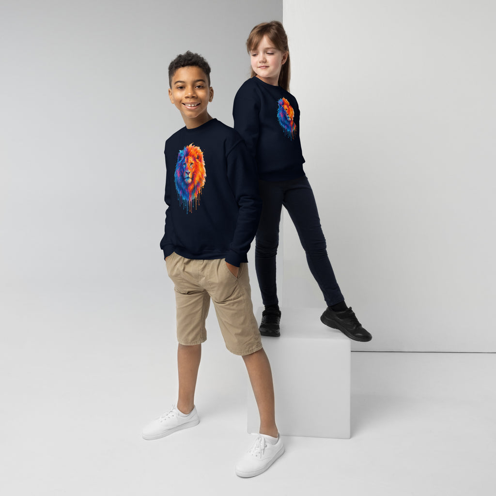 Judah Unleashed Youth Crew Neck Sweatshirt - American Zionist