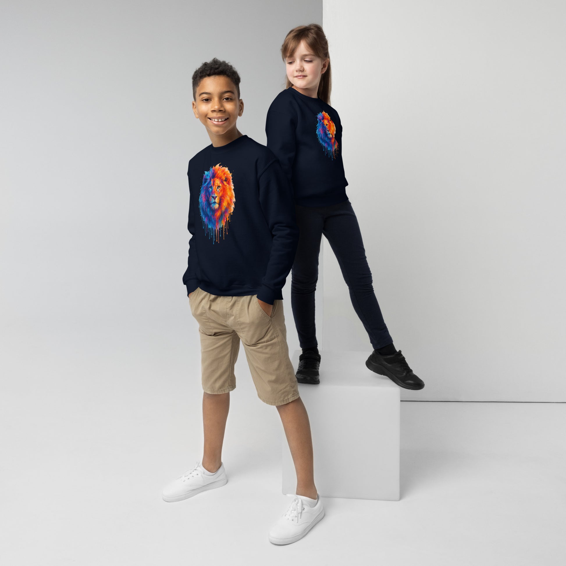 Judah Unleashed Youth Crew Neck Sweatshirt - American Zionist